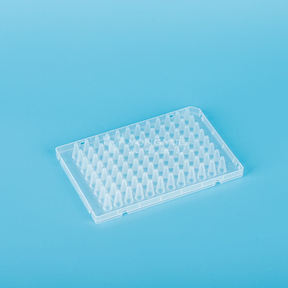 0.1mL 96孔PCR板高裙边透明